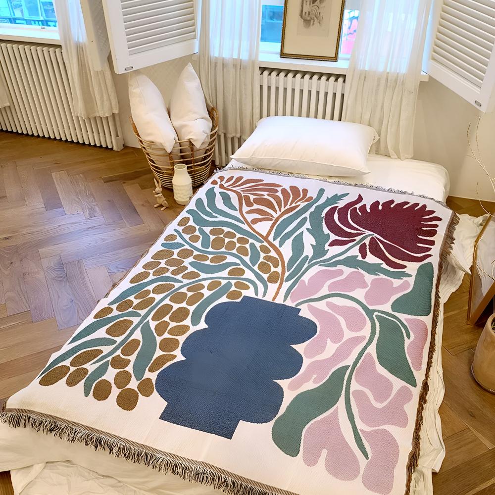 Floravase Vevd Kastanje | Veska 130x160 cm