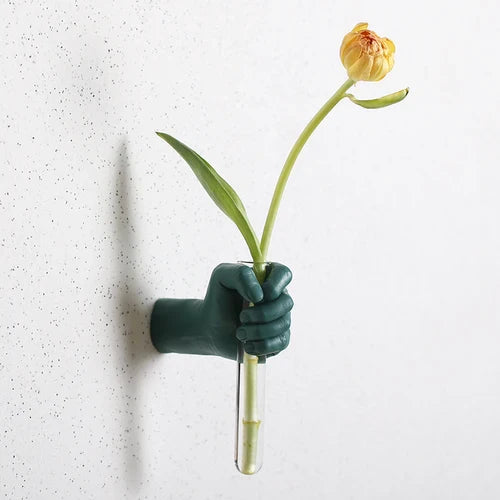 Flower Grab Väggvas | Veska