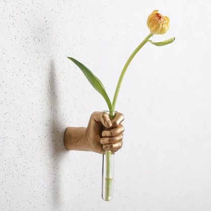 Flower Grab Väggvas | Veska