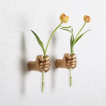 Flower Grab Väggvas | Veska