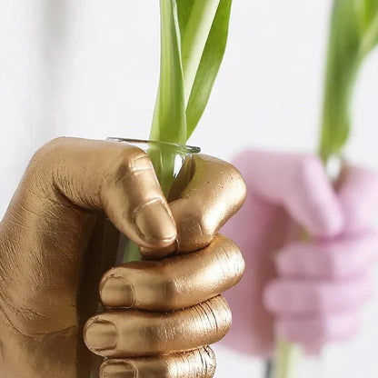 Flower Grab Väggvas | Veska