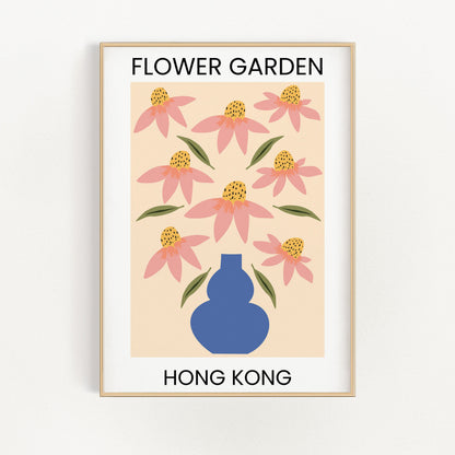 Flower Market - Hong Kong | Veska 21×30 cm
