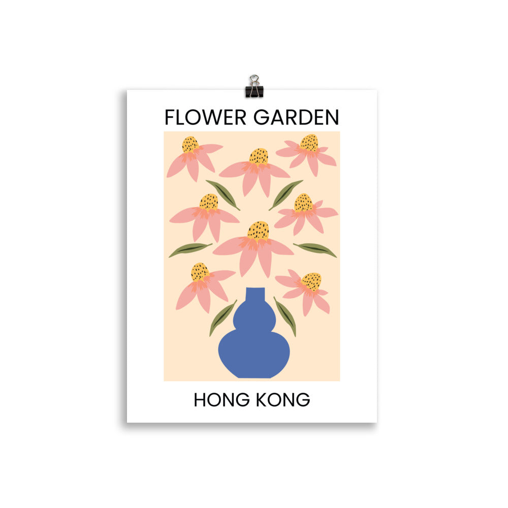Flower Market - Hong Kong | Veska 30×40 cm