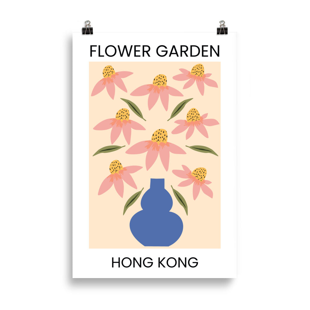 Flower Market - Hong Kong | Veska 61×91 cm