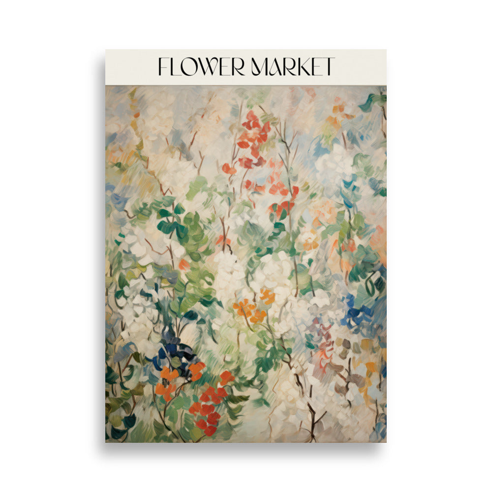 Flower Market | Veska 50×70 cm