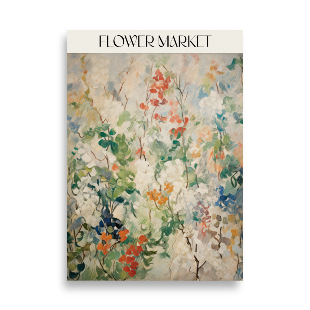 Flower Market | Veska 70×100 cm