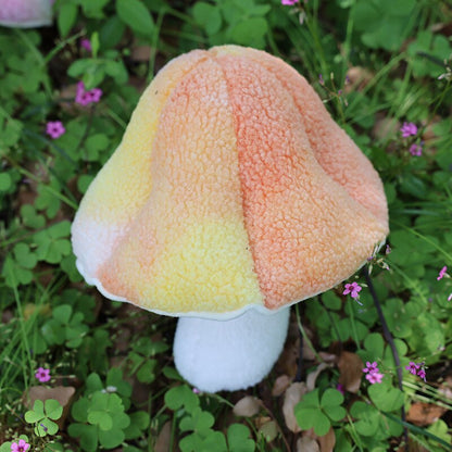 Fluffig svampkudde | Veska Orange