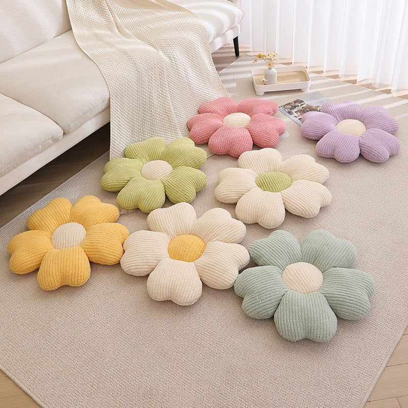 Fluffy Clover Flower Cushion | Veska