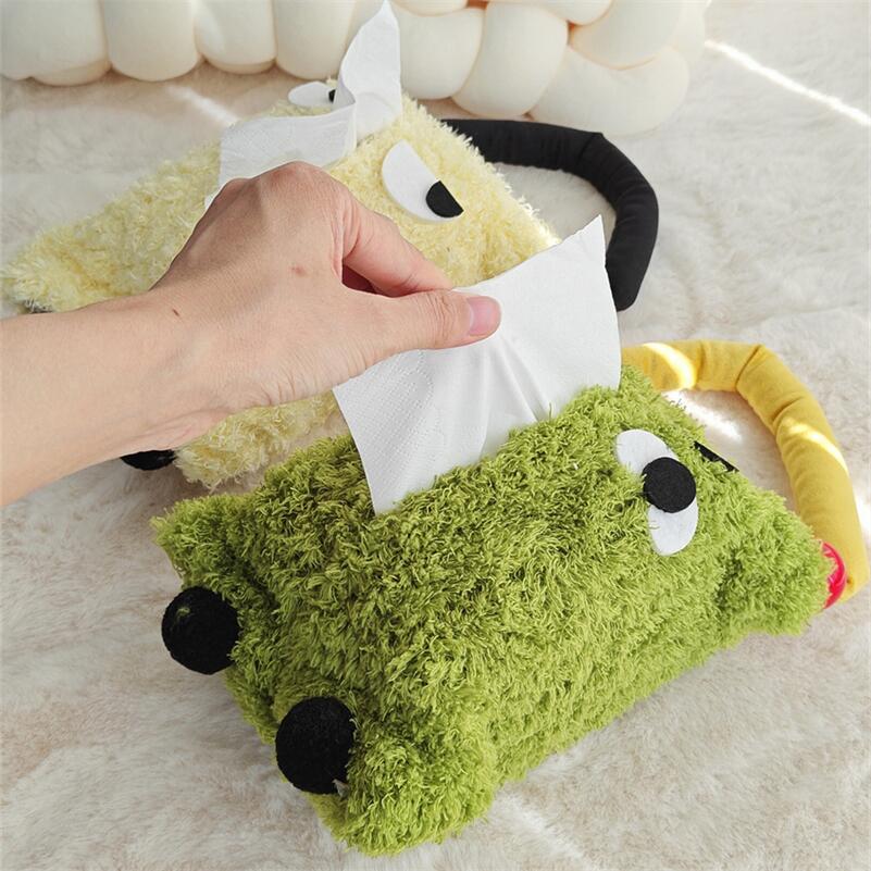 Fluffy Face Tissue Holder | Veska