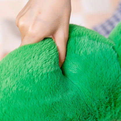 Fluffy Flower Cushion with Eyes | Veska