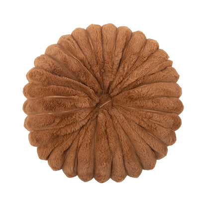 Fluffy Pastell Pumpa Kudde | Veska Brun brun 35CM