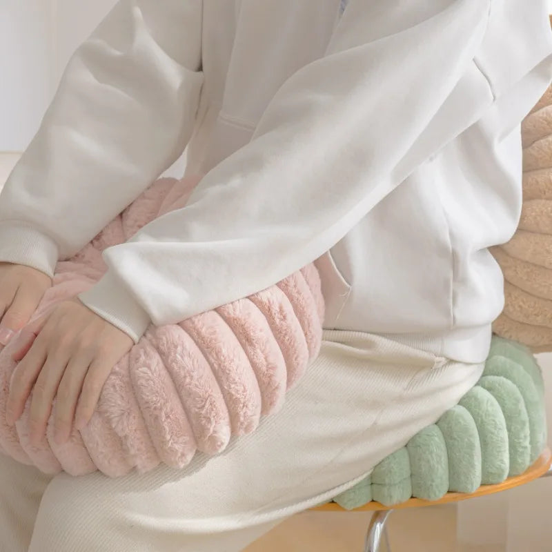 Fluffy Pastell Pumpa Kudde | Veska