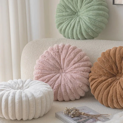 Fluffy Pastell Pumpa Kudde | Veska