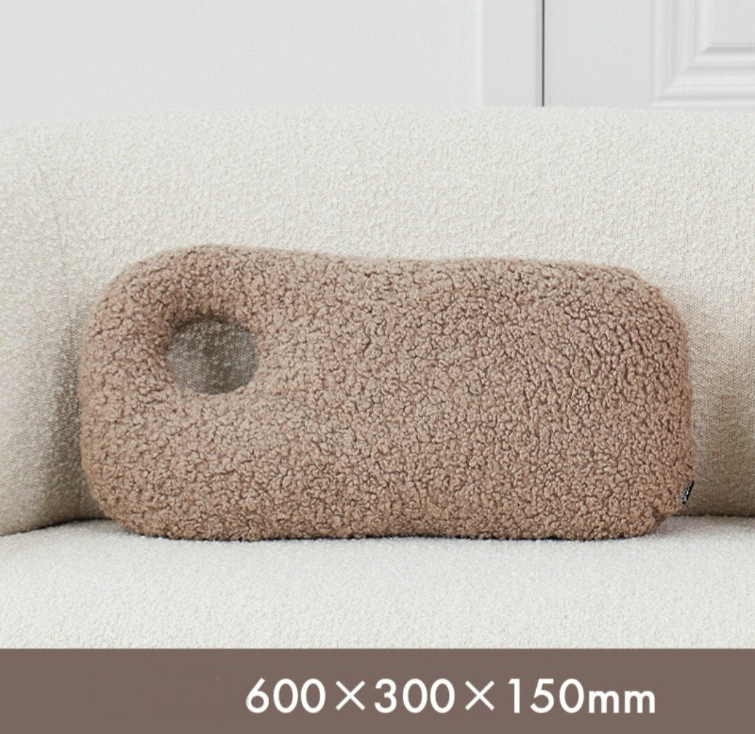 Fluffy Pebble Kuddar | Veska Beige