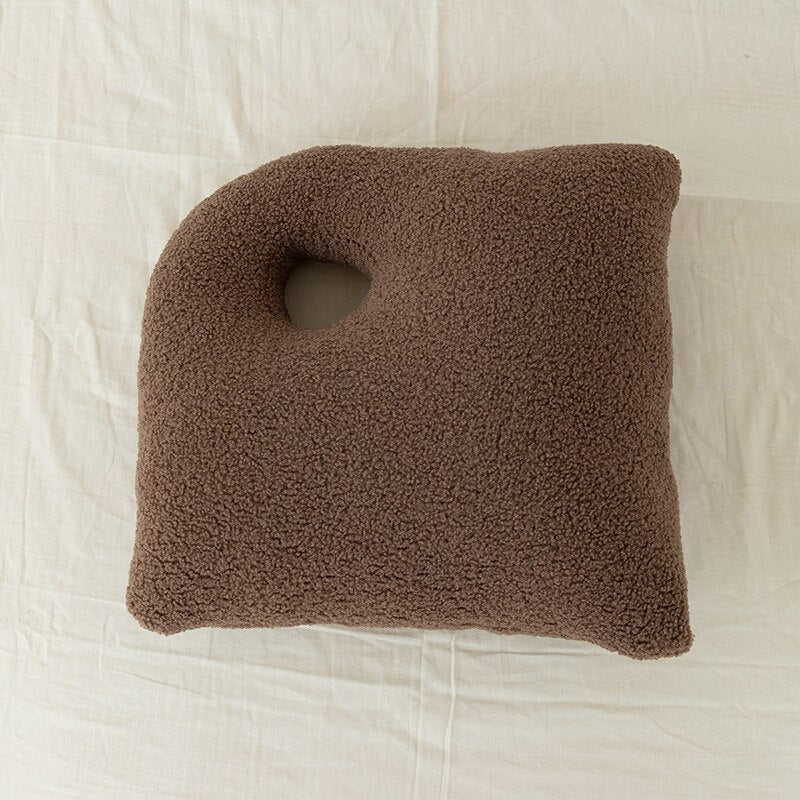 Fluffy Pebble Kuddar | Veska Mörk khaki