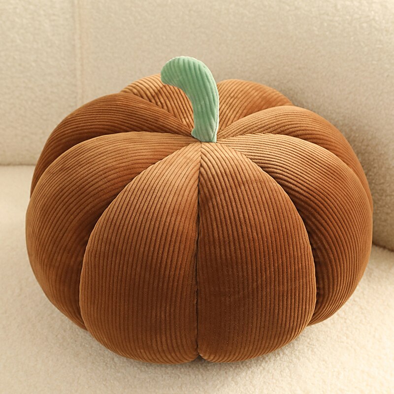 Fluffy Pumpkin Kudde | Veska Brun - manchester