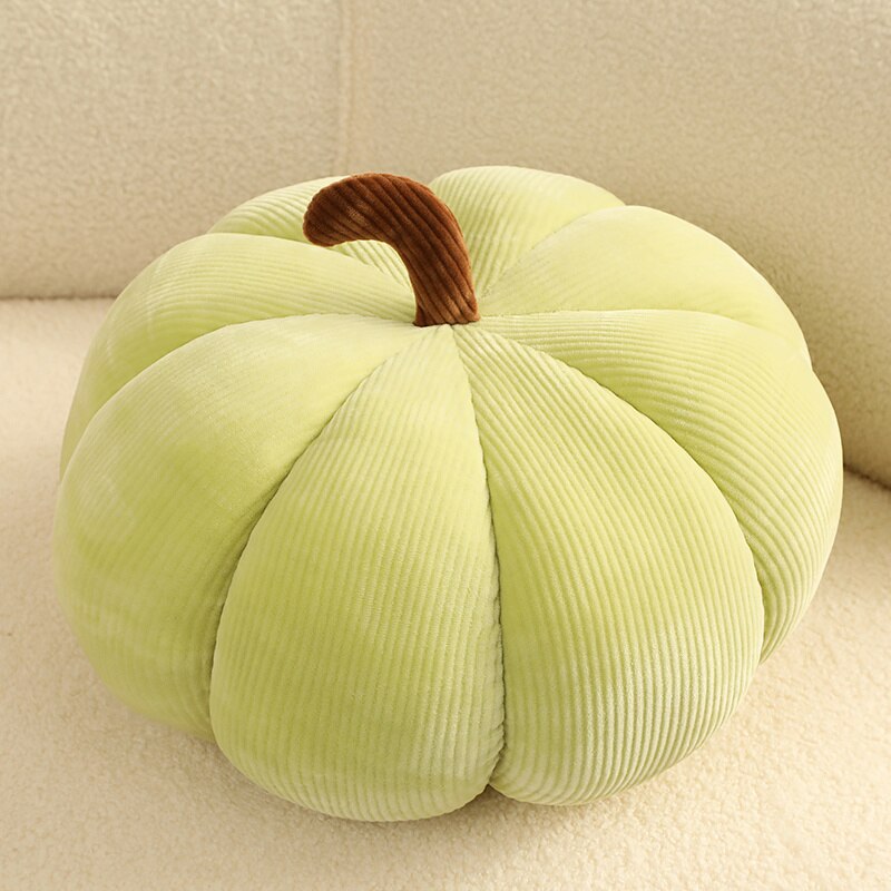 Fluffy Pumpkin Kudde | Veska Ljusgrön - kordflor