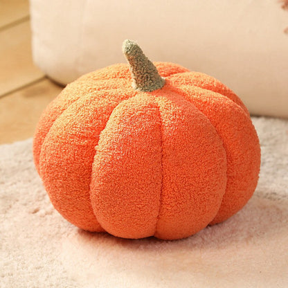 Fluffy Pumpkin Kudde | Veska Orange pink - boucle