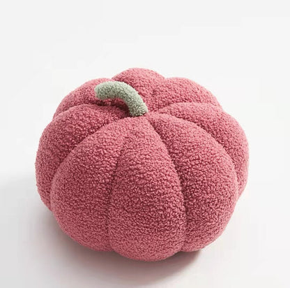 Fluffy Pumpkin Kudde | Veska Vin - boucle - rund form