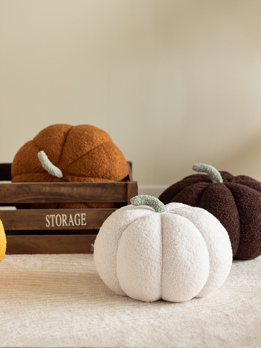 Fluffy Pumpkin Kudde | Veska