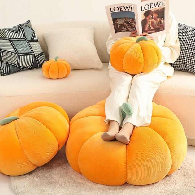 Fluffy Pumpkin Kudde | Veska