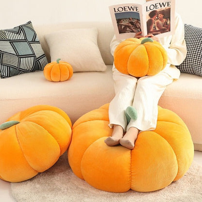 Fluffy Pumpkin Kudde | Veska