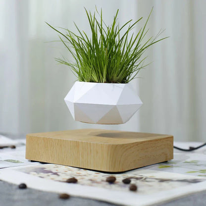 Flytande Air Bonsai Kruka Magnetisk flytande växtkruka för modern skrivbordsdekoration | Veska Ljus