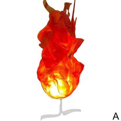 Flytande Eldklot Kreativ Halloween Ornament Ljus | Veska Flame