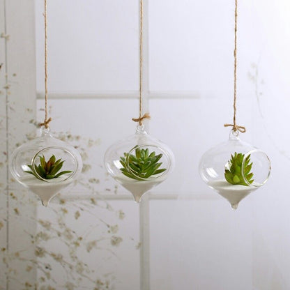 Flytande Glas Vaser Terrarium | Veska
