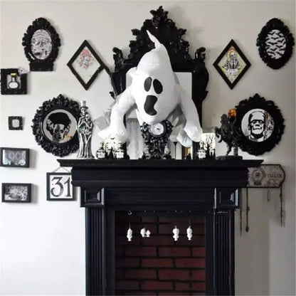 Fönsterkraschande spöke Halloween-inredning | Veska