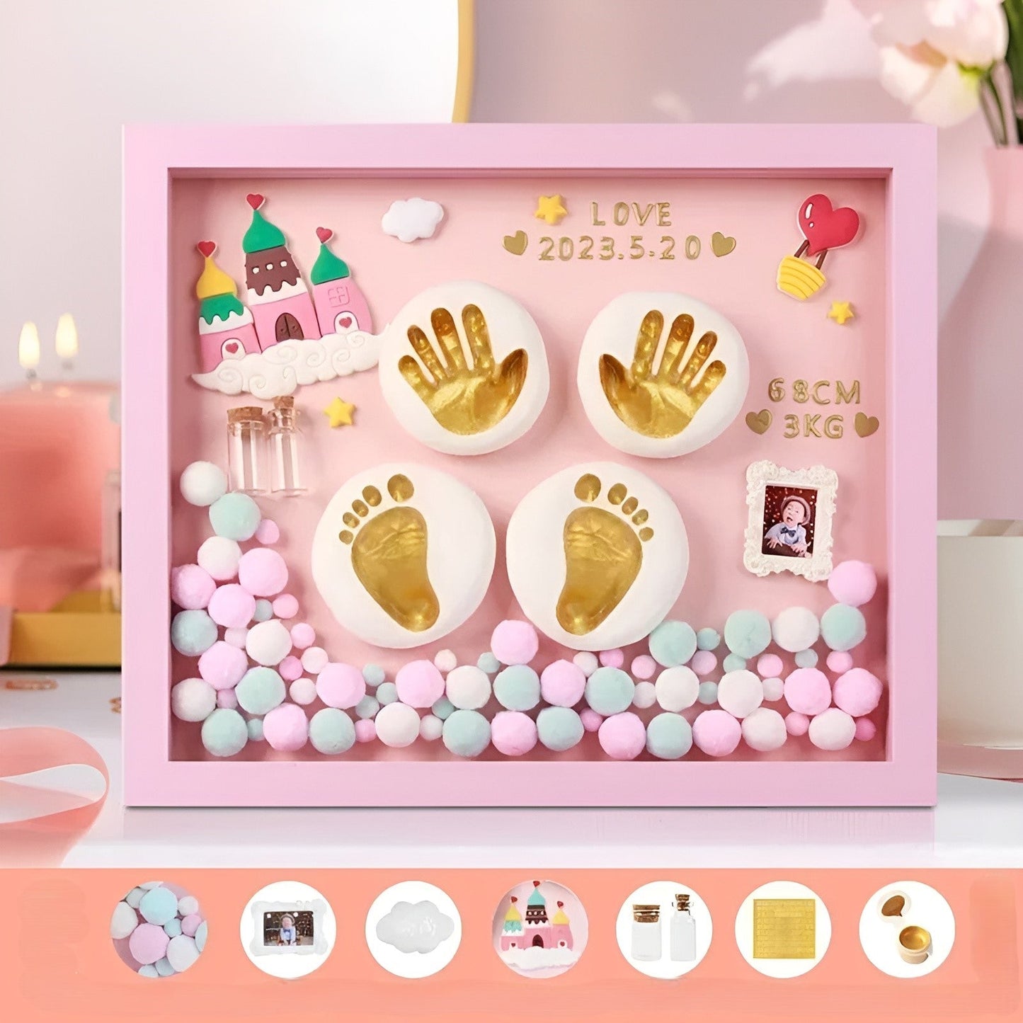 Forever Baby Story DIY Hand & Footprint Kit | Veska Rosa