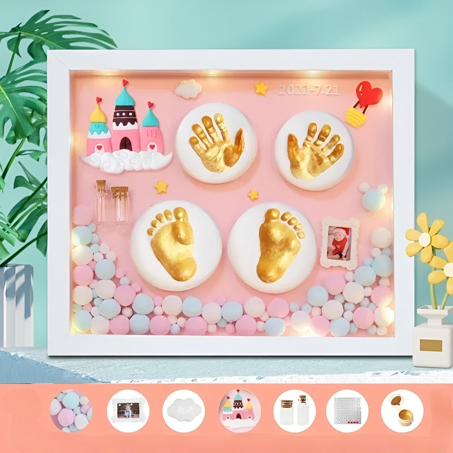 Forever Baby Story DIY Hand & Footprint Kit | Veska Vit