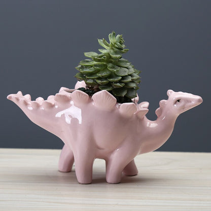 Förhistoriska växter: Dino Veskaomkruka Planter | Veska Rosa