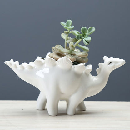 Förhistoriska växter: Dino Veskaomkruka Planter | Veska Vit