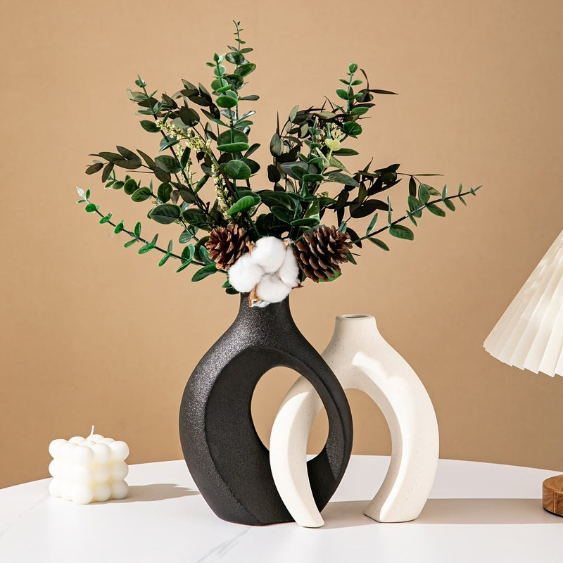 FormaVase Lyxigt geometriskt vas-set för moderna Veskaomsterarrangemang | Veska