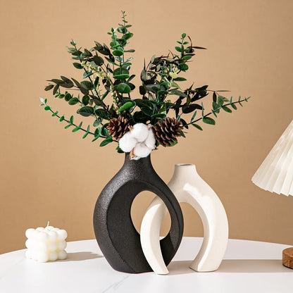 FormaVase Lyxigt geometriskt vas-set för moderna Veskaomsterarrangemang | Veska