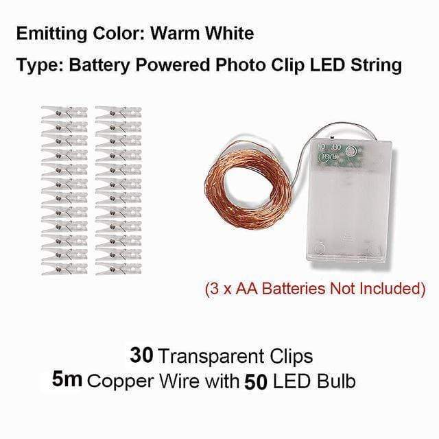Foto Klipp Fe Fairy String Lights | Veska