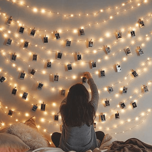 Foto Klipp Fe Fairy String Lights | Veska