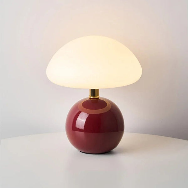 Fransk Rums Svamp Lampa | Veska Rödvin
