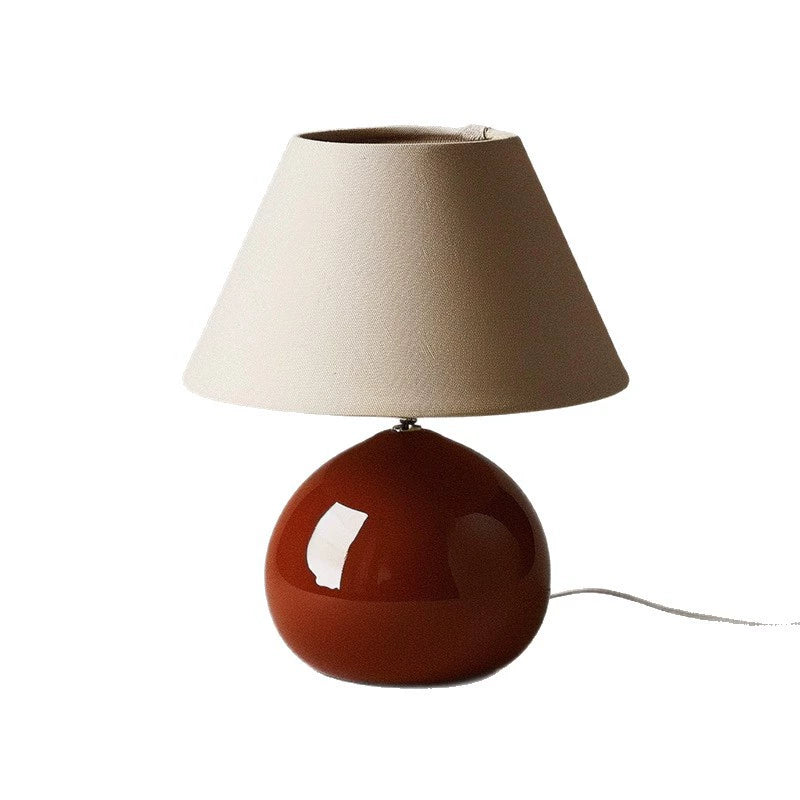 Fransk Vintage Kastanjestil Bordslampa | Veska