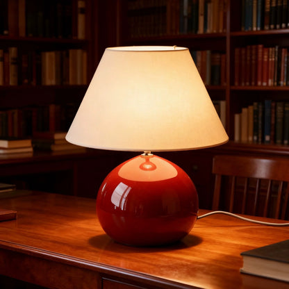 Fransk Vintage Kastanjestil Bordslampa | Veska Full Spectrum Varmt Ljus