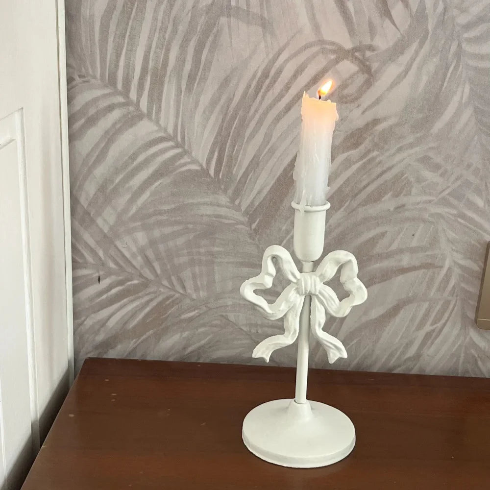 Franskt smidesjärn ljusstake | Veska