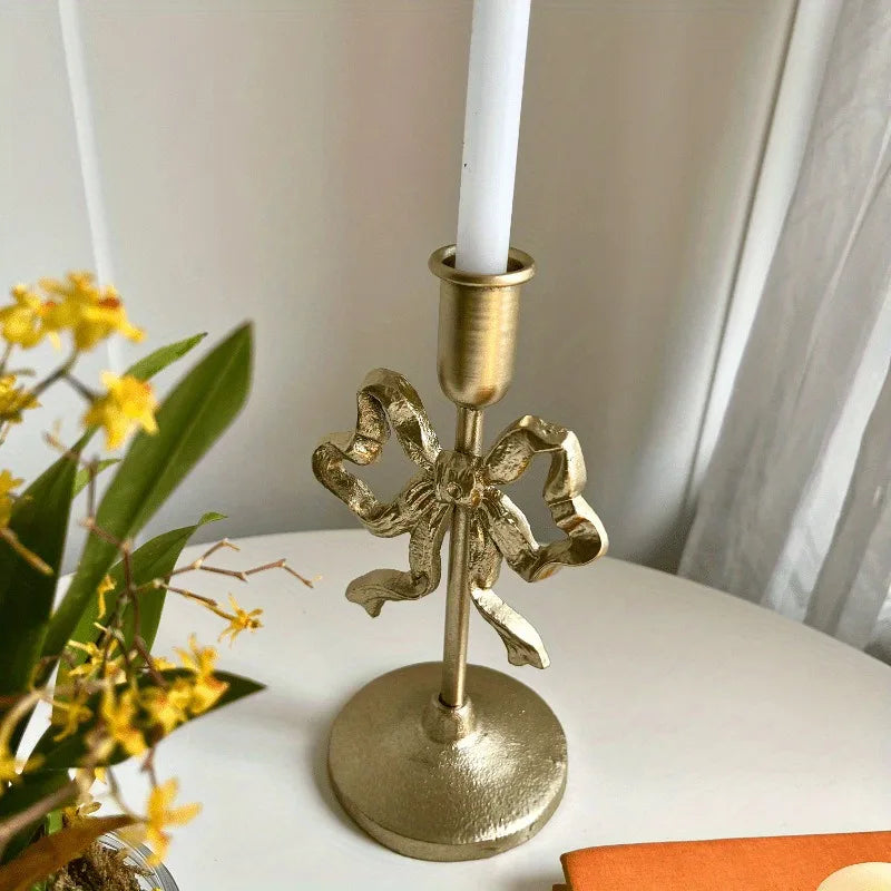 Franskt smidesjärn ljusstake | Veska
