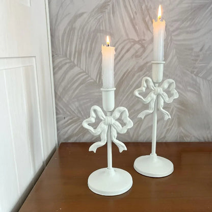 Franskt smidesjärn ljusstake | Veska