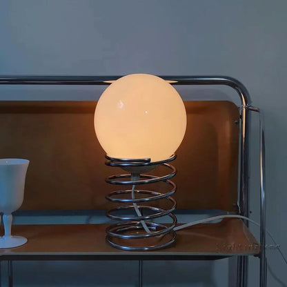 FrostOrb Bauhaus Bordslampa – Frostat Glas | Veska