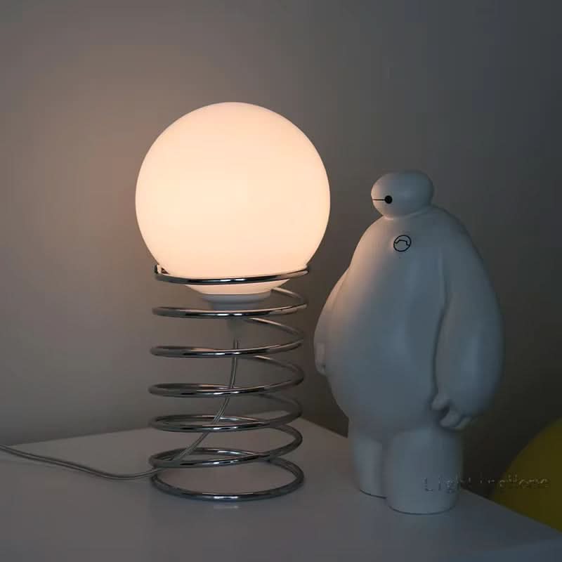 FrostOrb Bauhaus Bordslampa – Frostat Glas | Veska