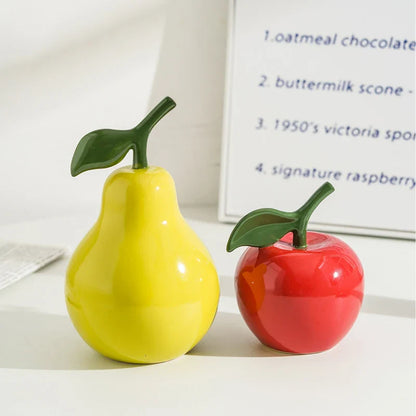 Frukt Keramisk Ornament – Bordprydnad & Heminredning | Veska