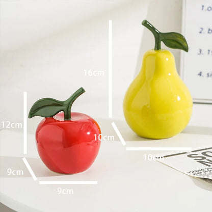 Frukt Keramisk Ornament – Bordprydnad & Heminredning | Veska