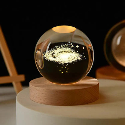 Galaxy Crystal Ball Nattljus | Veska