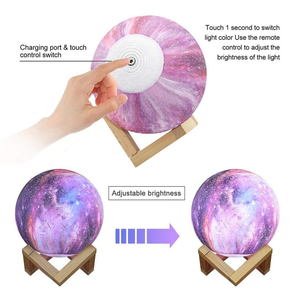 Galaxy Moon Lamp | Veska
